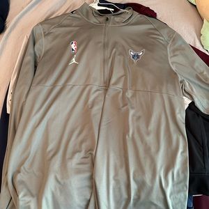 Jordan NBA Charlotte Hornets Quarter Zip